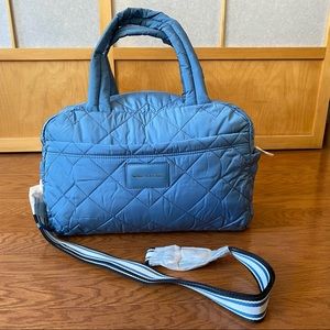 Marc Jacobs Medium Quilted Nylon “The Weekender Holdall” Bag